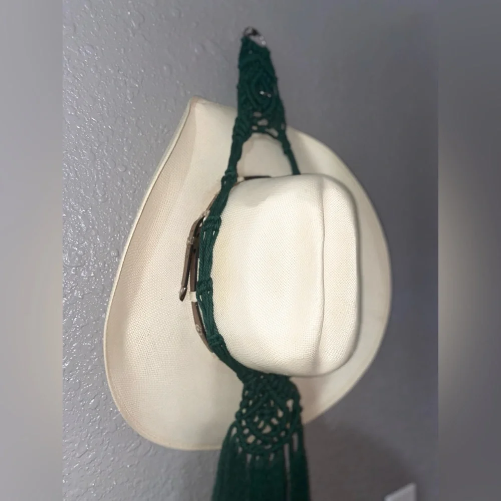 HANDMADE MACRAME HAT HANGER!! - Picture 3 of 12